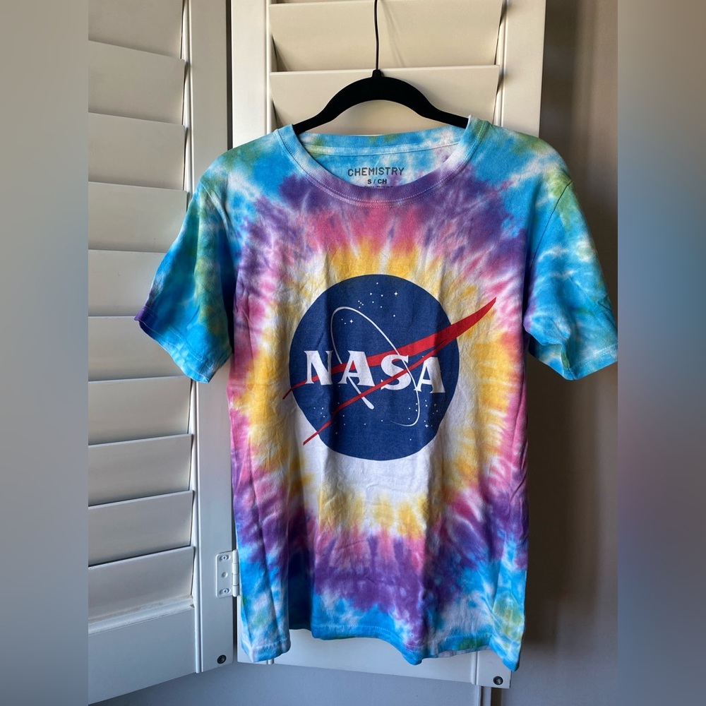 Tie dye NASA t-shirt